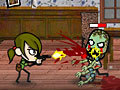 Ragazza vs Zombies ஆன்லைன் விளையாட