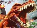 T Rex Rampage Prehistoric Pizza ஆன்லைன் விளையாட