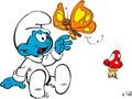 Smurfs கொண்ட நிறம் ஆன்லைன் விளையாட